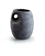 Ποτηροθήκη Κεραμικό Μαύρο Bronze Art Επικαθήμενα DG01-05-04B