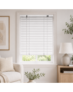 Μεταλλικό Στόρι αλουμινίου 25mm 140x140cm Λευκό MRShome DRV-WH140140