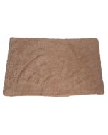 Πατάκι Μπάνιου ''BATH'' από 100% Βαμβάκι 50x80cm Μπεζ MRShome  DS-3993001