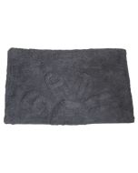 Πατάκι Μπάνιου ''BATH'' από 100% Βαμβάκι 50x80cm Γκρι MRShome  DS-3993002