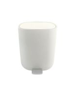 Κάδος Απορριμμάτων 5L από ABS Soft Close Λευκός Ματ MRShome DS-8865PL1