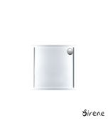 Ντουζιέρα Ακρυλική Τετράγωνη 80x80 extra-flat Φ90 Sirene White E8080-300