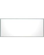 Καθρέπτης με Πλαίσιο Αλουμινίου 120x50x2cm Αντιστρεφόμενος FT24.120.003 