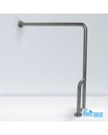 Μπάρα Τοίχου - Δαπέδου 80x87,7 AMEA Inox Matt G56-JCS-38