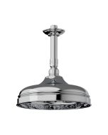Horus Ascott Classic Collection - Anti-scale Nozzles Shower Head Diam. 220 Mm with Arm - Ceiling Installation - Chrome 00.510-CH