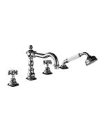 Horus Julia Victoria Julia Victoria Classic Collection - 4 Hole Deck Bath - Chrome 01.466-CH