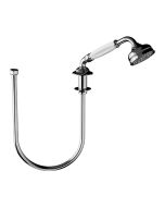 Horus Julia Victoria Julia Victoria Classic Collection - Deck Mounted Pull-up Handset & Flexible 200 Cm - Polished Nickel 01.477-NB