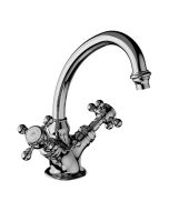 Horus Éloise Classic Collection - Monobloc Basin Mixer - Polished Nickel 02.208-NB