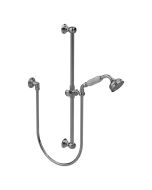 Horus Anthea Classic Collection - Wall Shower Set with Rail, Flexible Hose and Handspray - Chrome 06.532-CH
