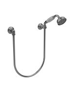 Horus Anthea Classic Collection - Wall Shower Set with Wall Hook, Flexible Hose and Handspray - Chrome 06.589-CH