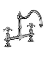 Horus Montmartre Classic Collection - 2-hole Kitchen Mixer / No Waste - Matt Nickel 07.101-NM