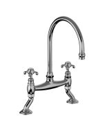 Horus Montmartre Classic Collection - 2-hole Kitchen Mixer / No Waste - Chrome 07.141-CH