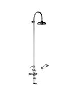 Horus Montmartre Classic Collection - Complete Thermostatic Wall Bath-shower Mixer - Matt Nickel 07.754-NM