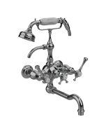 Horus Anthea Classic Collection - Complete Wall Bath / Shower Mixer - Polished Nickel 10.434-NB