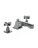 Horus Zéphyr Classic Collection - 3 Hole Basin Set with Pop-up Waste - Ice White 16.260-BI
