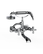 Horus Zéphyr Classic Collection - Complete Wall Bath / Shower Mixer - Ice White 16.414-BI