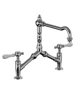 Horus Julia Victoria Julia Victoria Classic Collection - 2-hole Kitchen Mixer / Adjustable Centers / No Waste - Chrome 19.121-CH