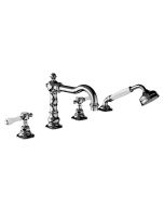 Horus Julia Victoria Julia Victoria Classic Collection - 4 Hole Deck Bath - Matt Nickel 19.466-NM