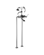 Horus Julia Victoria Julia Victoria Classic Collection - Complete Mixer + Pipes for Free Standing Bath - Polished Nickel 19.498-NB