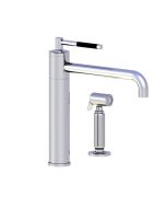 Horus Minoé Contemporary Collection - Single Lever Kitchen Mixer, Swivel Spout / No Waste - Matt Nickel 37.723-NM