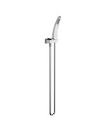 Horus Nouvelle Vague “part of Contemporary Collection - Inlet Wall Mounted Handshower Hook with Flexible Hose and Handshower - Chrome 40.590-CH