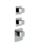 Horus Echo Equinox316 Collection - Trim for Thermostatic Mixer - Satin Brass 43.522-LS