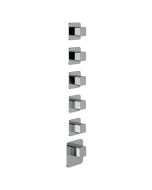 Horus Echo Equinox316 Collection - Trim for Thermostatic Mixer - Chrome 43.525-CH