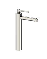 Horus Minoé Contemporary Collection - Single Lever Basin Mixer - Extended Version, with up and down Drain - Metal Gun 47.719-CF