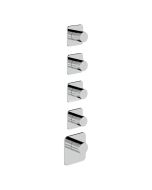 Horus Naja Contemporary Collection - Trim for Thermostatic Mixer. - Chrome 48.524-CH