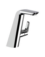 Horus Naja Contemporary Collection - Single Lever Basin Mixer with up and down Drain - Chrome 48.709-CH
