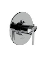 Horus Minoé Contemporary Collection - Trim for Thermostatic Mixing Valve Réf. 93.591 - Satin Brass 49.507-LS