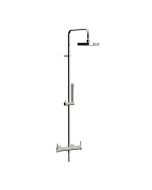 Horus Minoé Contemporary Collection - Complete Exposed Thermostatic Wall Shower Set - Chrome 49.797-CH