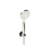 Horus Canopée Contemporary Collection - Shower Rail with Brass Handshower on Sliding Part and Flexible Hose - Chrome 60.582-CH