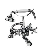 Horus Ascott Classic Collection - Deck Bath / Shower Mixer Complete - Polished Nickel 62.485-NB