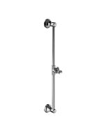 Horus Ascott Classic Collection - Rail with Adjustable Handset Hook and Bracket - Matt Nickel 62.545-NM