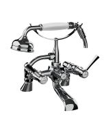Horus Ascott Classic Collection - Deck Bath/ Shower Mixer Complete - Chrome 65.485-CH