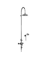 Horus Ascott Classic Collection - Complete Thermostatic Wall Shower with Ceramic Dial - Polished Nickel 65.745-NB