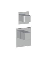 Horus Philae Equinox316 Collection - Trim for Thermostatic Mixer - Metal Gun 80.521-CF