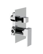 Horus Philae Equinox316 Collection - Concealed Shower Mixer - 2 Outlets with Diverter - Satin Brass 80.701.E2-LS