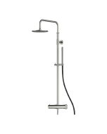 Horus Equinox316 Equinox316 Collection - Exposed Thermostatic Mixer Wall Shower - Stainless Steel 316 81.797-IX