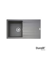 Νεροχύτης Κουζίνας Συνθετικός 86x50 Duralit Concrete  KS100-450