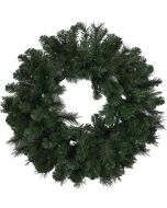 Πράσινο Mix Pvc Χριστουγεννιάτικο Στεφάνι Ø 75cm Lianos 224350-G