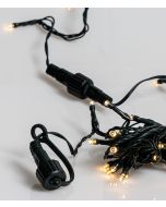 400Led Λαμπάκια Με Επέκταση Και Μετασχηματιστή ip44,Πράσινο Καλώδιο/Θερμό Λαμπάκι ,(9cm Απόσταση) 39 Μέτρα (Kelvin: 2500 - 3000) Lianos 80272