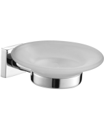 Σαπουνοθήκη Γυαλί Χρώμιο Bronze Art Noir-Project MH09-10-10