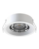 Φωτιστικό Σποτ Χωνευτό Αλουμίνιο Λευκό Led 9w 630lm CCT by Switch Sun Light MIDEA-65