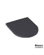 Κάλυμμα Λεκάνης LENTA Slim soft close Bianco Ceramica Antracite Matt MS38C-421