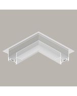 Orient - Σύνδεσμος Γωνίας Μαγνητικής Ράγας 48V σε Λευκό Χρώμα Sun Light Orient-RCA