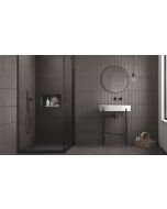 Πλακάκι Τουβλάκι Τοίχου 7,5x30εκ. Peronda Ceramicas Peace Black 