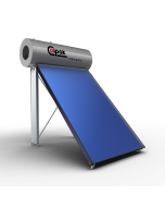 Calpak Prisma  Ηλιακός Θερμοσίφωνας 5 Ατόμων 200 lt /2,5m2 Glass Διπλής Ενέργειας 