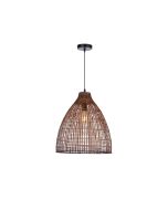 SINE - Μονόφωτο Κρεμαστό Φωτιστικό Rattan Sun Light SINE